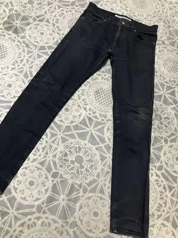 존 로렌스 설리반 블랙 스키니 데님 34