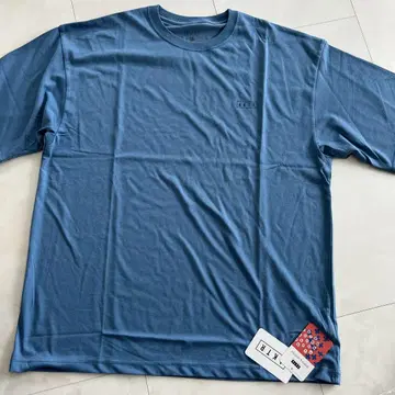 새상품 AKTR 블루 티셔츠 액터 XL 스카이블루 반팔 파랑
