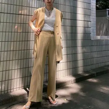 BOX VEST SET UP 아메리빈티지