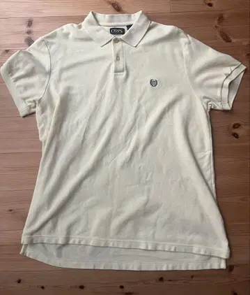 CHAPS 피케 셔츠 옐로우 컬러