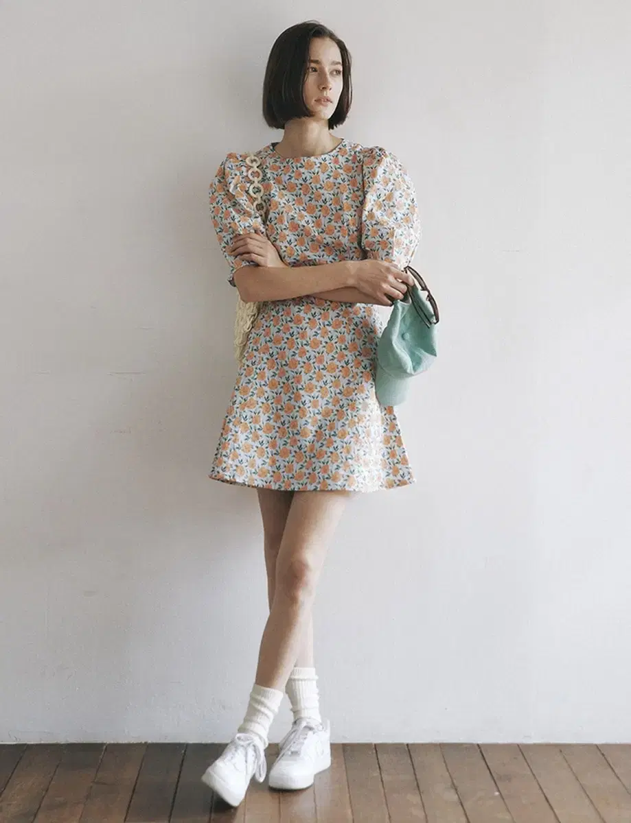 EYEYE Flower Pattern Onepiece