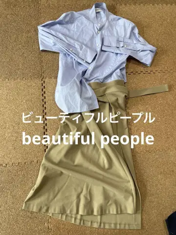 beautiful people 디자인 원피스 랩 원피스풍 36