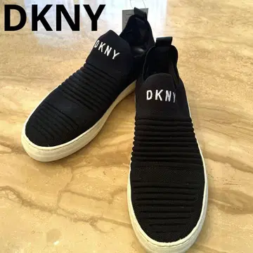 DKNY 다나 란스 슬립온 스니커즈 24cm 블랙