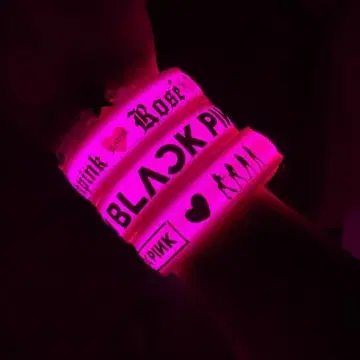 BLACKPINK 콘서트 응원용 LED 발광 팔찌 굿즈