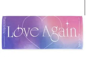Kana Nishino 니시노 카나 2024 Love Again 타월