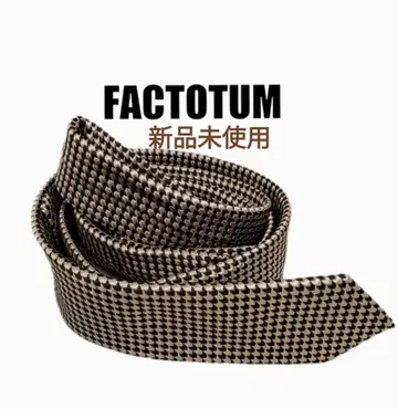 미사용 새상품 FACTOTUM 넥타이