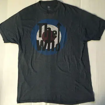 The Who XL 밴딩 티셔츠 락 티셔츠