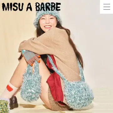 MISU A BARBE☆FURRY BAG ROUNDY 미수 아 바흐브][단독]FURRY BAG ROUNDY (11COLOR)