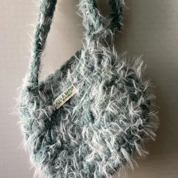 MISU A BARBE☆FURRY BAG ROUNDY MISU A BARBE] 미수아바흐브 FURRY BAG_mint | 브랜드 중고거래
