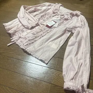 핑크하우스 블라우스 긴팔