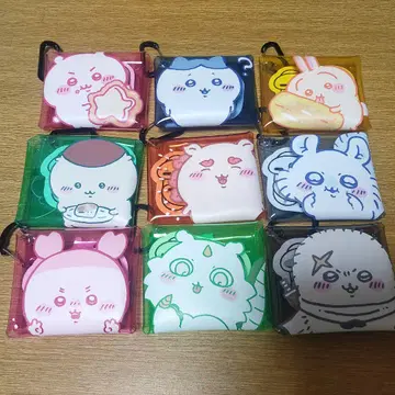 치이카와 (먼작귀) 클리어 멀티 케이스 9종 묶음 판매 카라비너 키링