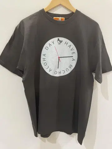 MUCHO ALOHA 블랙 XL 사이즈 티셔츠 MAT004