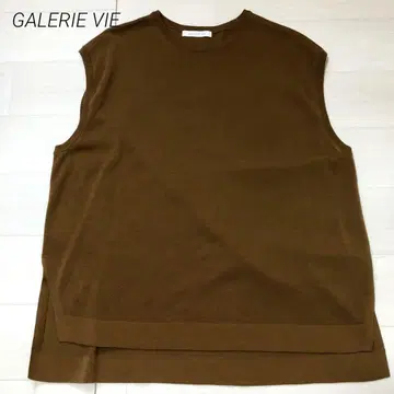 갤러리 바이 GALERIE VIE 썸머 니트 베스트 코튼