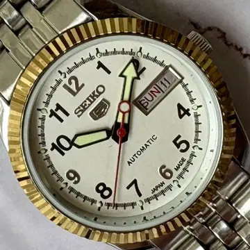 SEIKO 오토매틱 시계 뒷면 스켈레톤 정품 벨트 오버홀 앤티크