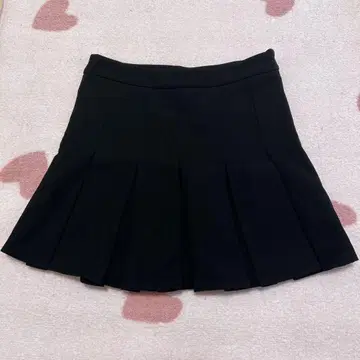 blue blush 블랙 플리츠 스커트 M