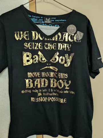 BAD BOY 그래픽 티셔츠 160 사이즈 블랙