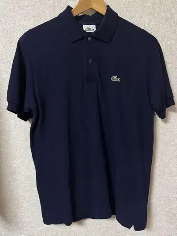일본제! 라코스테 피케 셔츠 3 네이비 L1212X LACOSTE