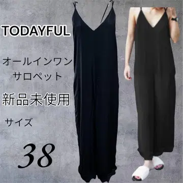TODAYFUL 블랙 올인원 살로펫 결혼식 미사용 새상품