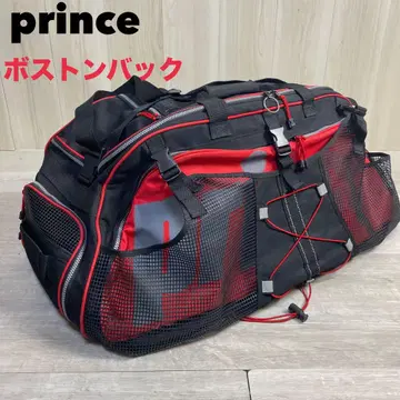 prince 보스턴 백 블랙/레드