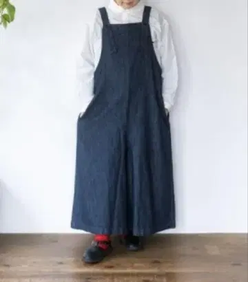 nachukara 나츄카라 코튼 린넨 데님 살로펫