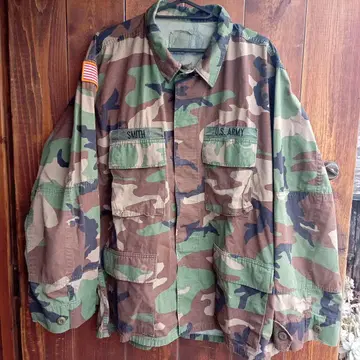 미군 미군 U.S. ARMY 카모플라쥬 밀리터리 자켓 SMITH