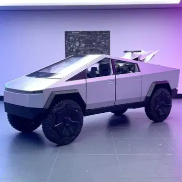 테슬라 Tesla Cybertruck 자동차 모형 1/24 합금 완구