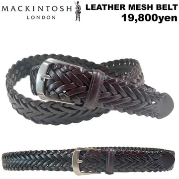 MACKINTOSH 매킨토시 런던 30mm 메쉬 벨트 DB