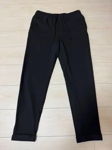 자라 블랙 조거 팬츠