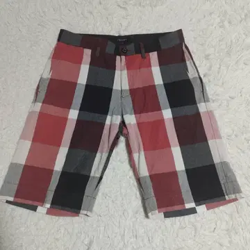 BLACK LABEL CRESTBRIDGE 하프 팬츠 체크 무늬