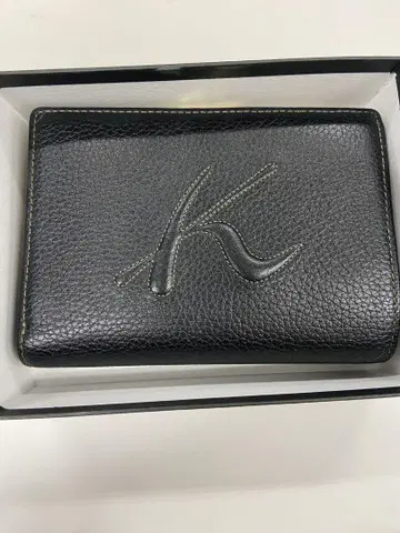 Kitamura 두겹 지갑 가마구치
