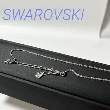 새상품 SWAROVSKI 스와로브스키 체인 목걸이 심플