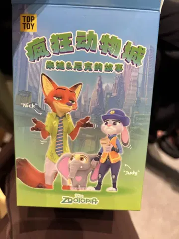 Zootopia Nick & Judy 피규어 세트