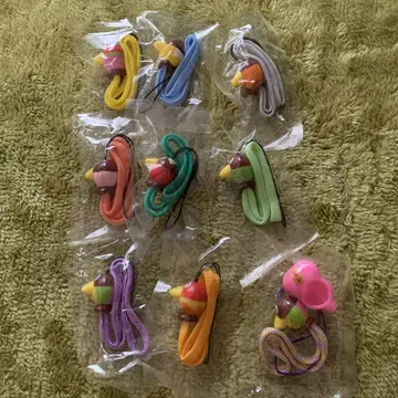 헤이세이 레트로 초코볼 키로짱 스트랩 9개 묶음 판매