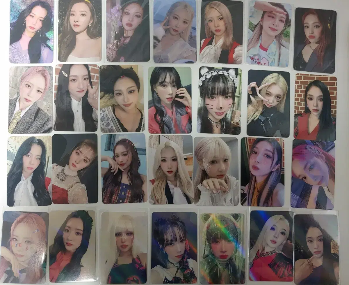 Dreamcatcher unreleased photocard set
