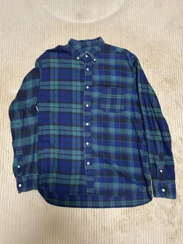 beams plus 체크 플란넬 셔츠 L