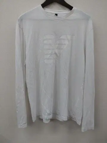 (8) ARMANI JEANS 롱 T 로고 프린트