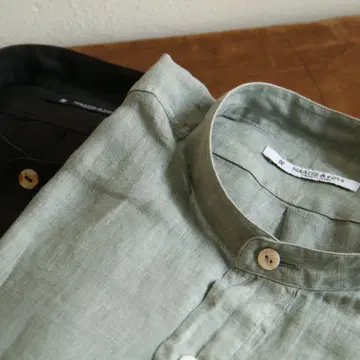 MAATEE & SONS 도S LINEN PULLOVER 셔츠 사이즈 2