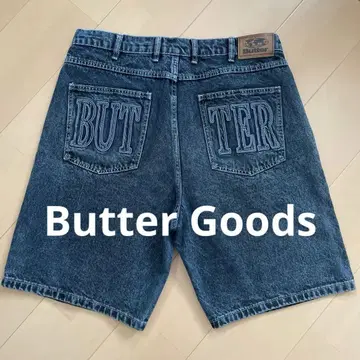 Butter goods 데님 숏 팬츠 34
