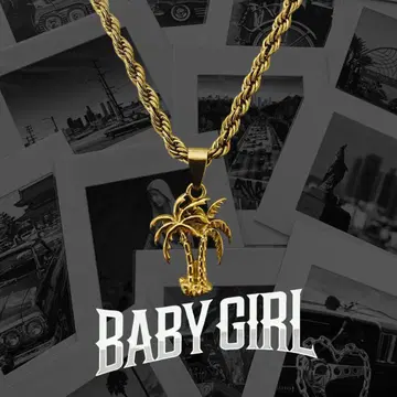 Palm tree rope chain 목걸이 (stainless)