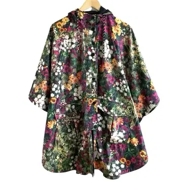 Desigual 데시구알 꽃무늬 레인코트
