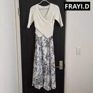FRAY I.D 프레이 아이디 카슈쿨 니트 콤비 원피스