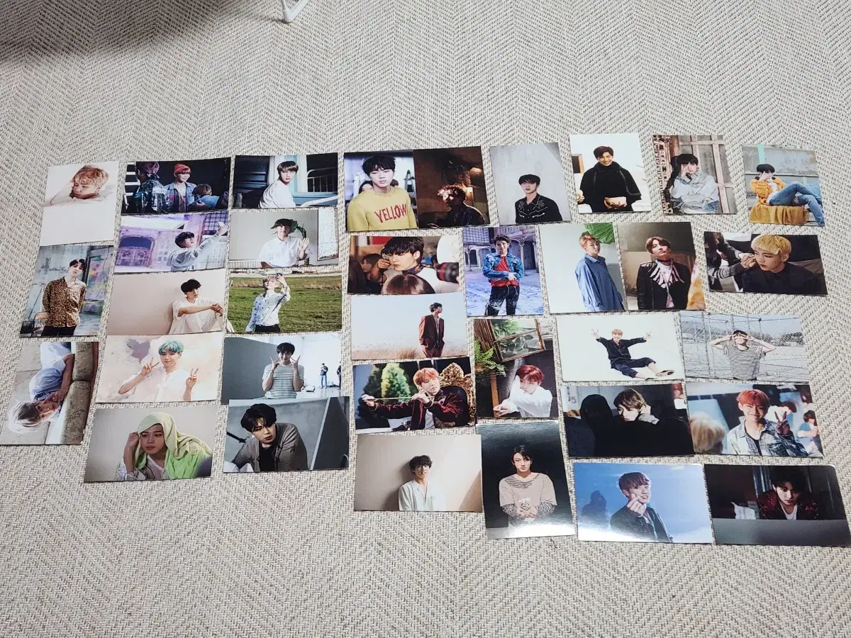 Bts Today's Exhibition Printed Photos S1, S2, S3 Full Set Bulk