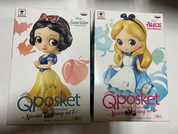 Qposket 디즈니 백설공주 & 앨리스