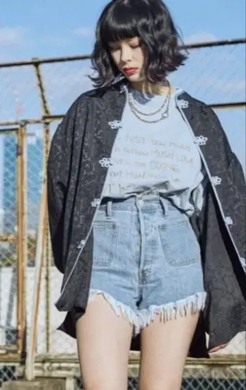 jouetie 차이나 루즈 셔츠
