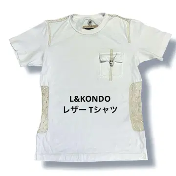 L&KONDO 가죽 티셔츠 루콘도 스튜디오 디자인 K 00s Y2K