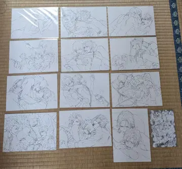 DRAMAtical Murder 드라마타 원화전 카드 엽서