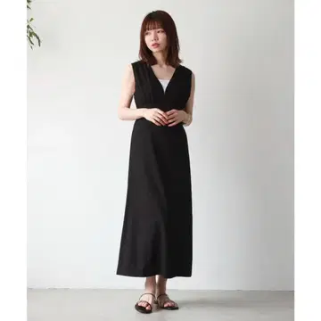 아카이브 백산 슬리브리스 원피스