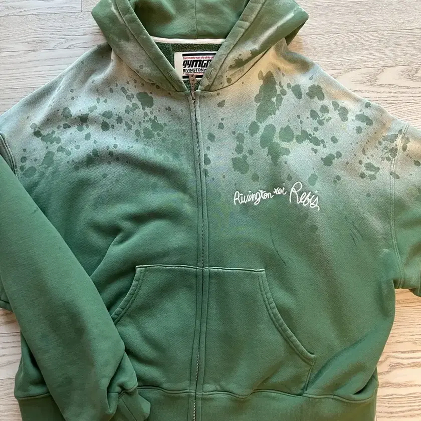 RRR123☆GYM BAG HOODIE☆カラバリあり RRR123 Gym Bag zip-up Hoodie | Green | FARFETCH