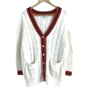 TRADITIONAL WEATHERWEAR 케이블 칠덴 가디건