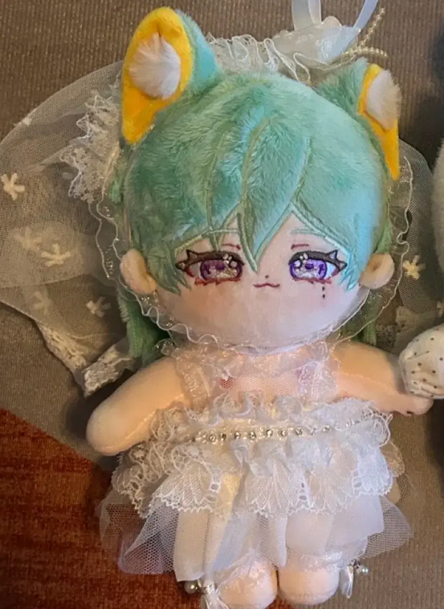 20cm Cotton Doll Clothes Wedding Dress Set Bulk
